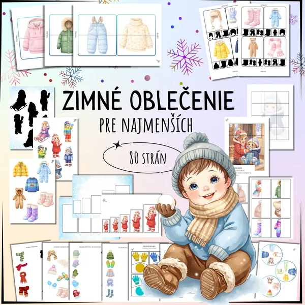 Zimné oblečenie pre najmenších 