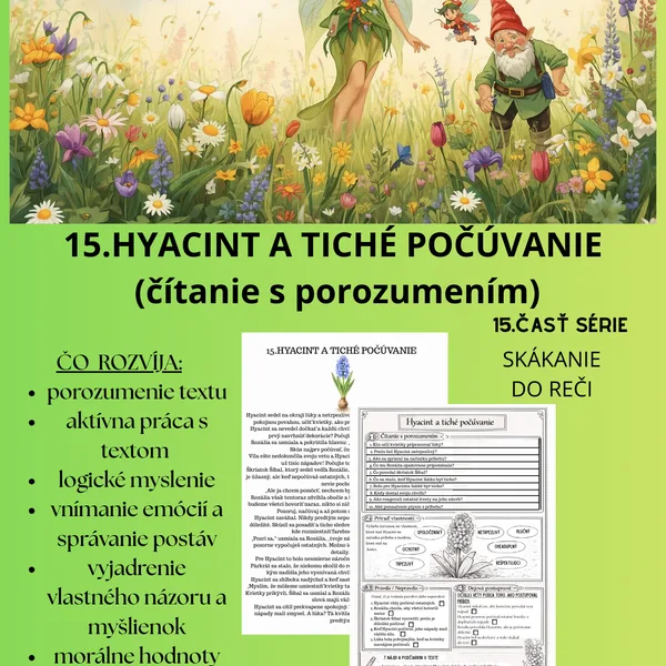15. Hyacint- čítanie s porozumením