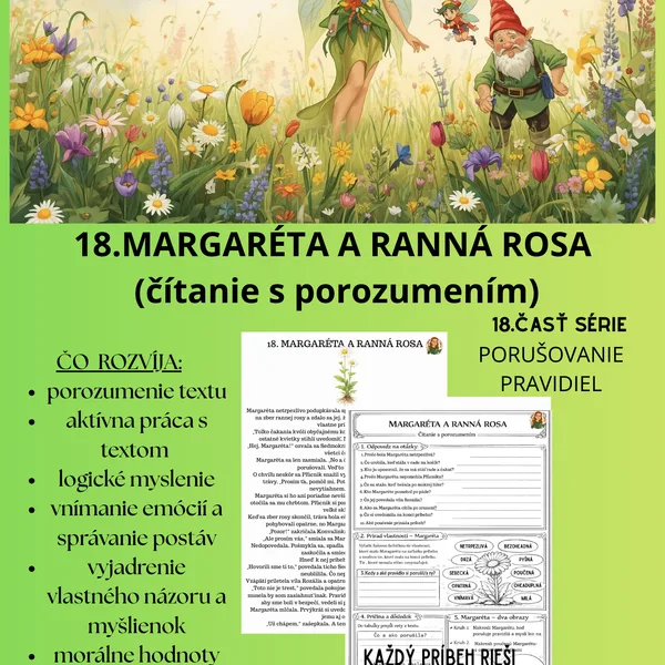 18. Margaréta- čítanie s porozumením