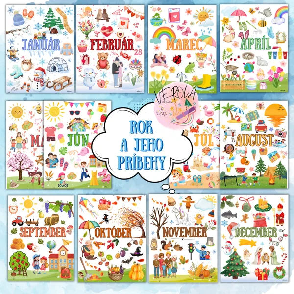 Rok a jeho príbehy- PLAGÁTY - VEROLA