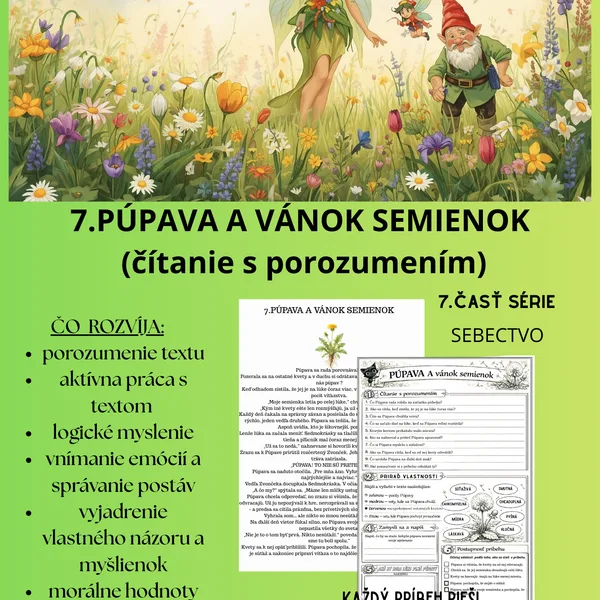 7. Púpava- čítanie s porozumením