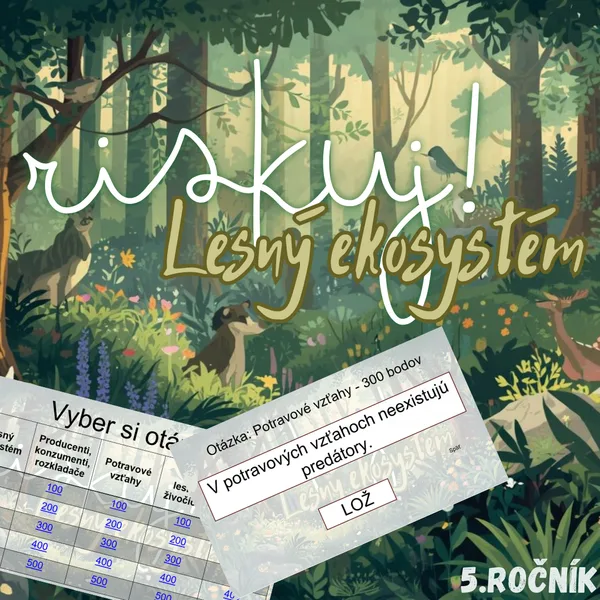 RISKUJ! - Lesný ekosystém