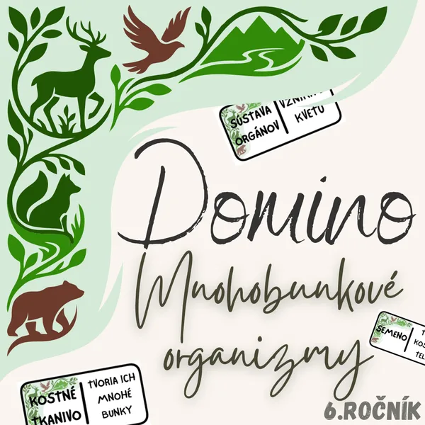 Domino - Mnohobunkové organizmy