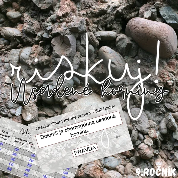 RISKUJ! - Usadené horniny