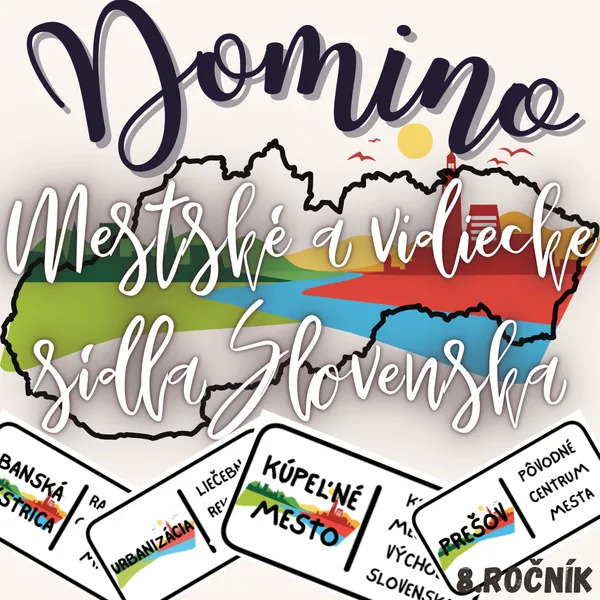 Domino - Mestské a vidiecke sídla Slovenska