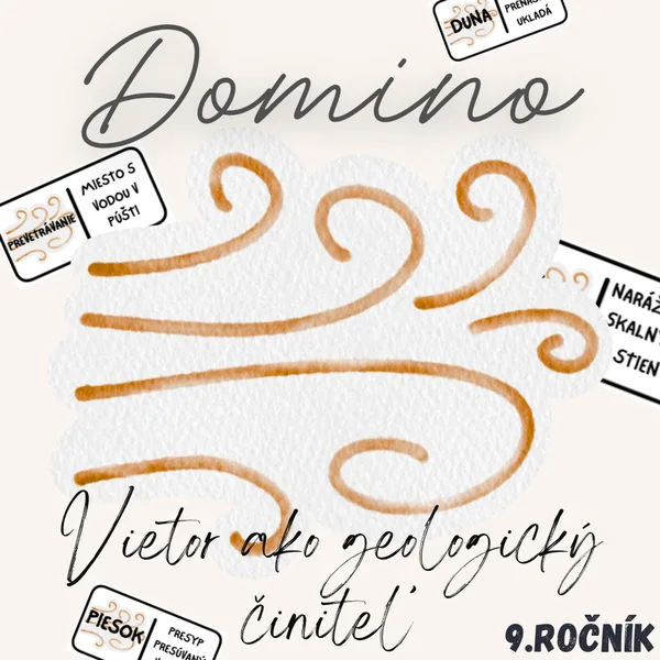 Domino - Vietor ako geologický činiteľ 