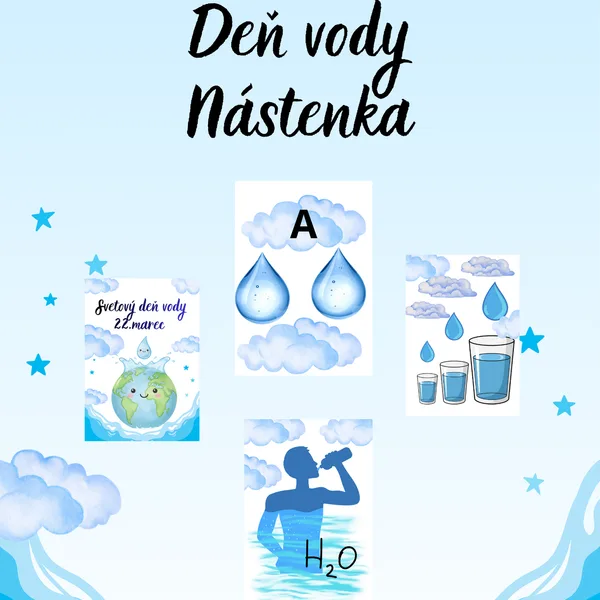 Deň vody - nástenka