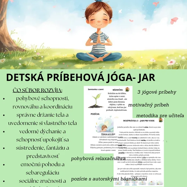 Detská príbehová jóga- jar