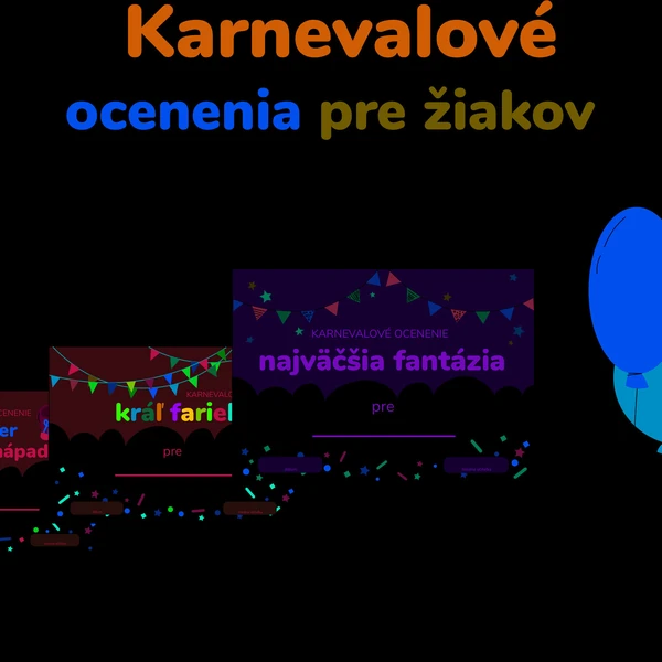 Karnevalové ocenenia