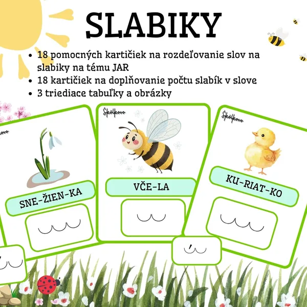 SLABIKOVANIE - JAR