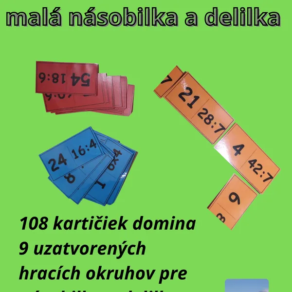 Domino-malá násobilka a delilka