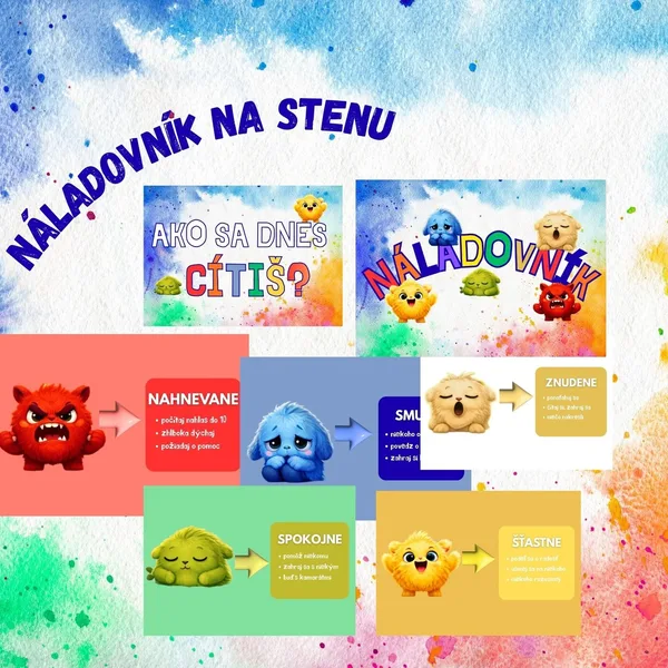 Emócie - náladovník - príšerky 