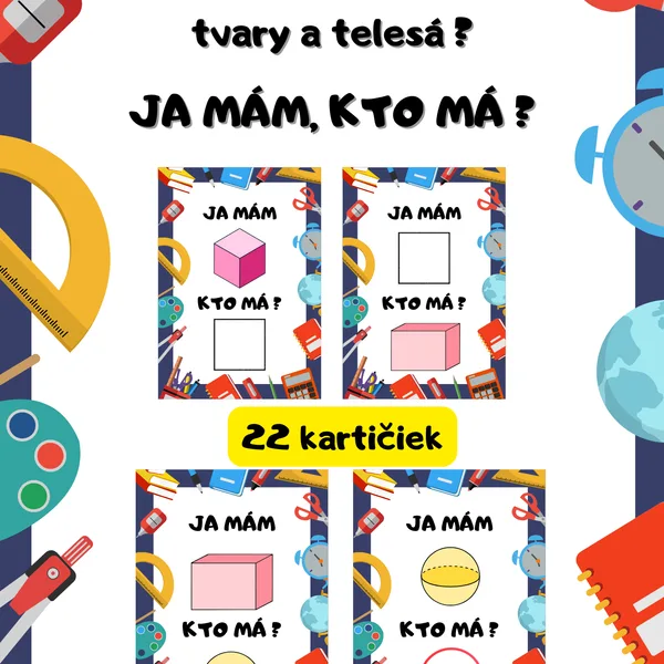 Ja mám, kto má? Geometrické tvary