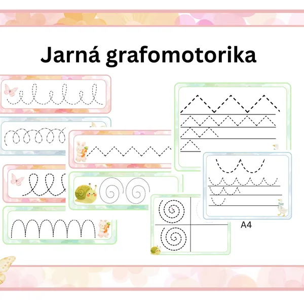 Jarná GRAFOMOTORIKA