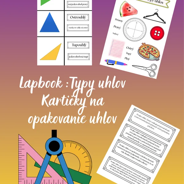 Uhly (Lapbook, kartičky)