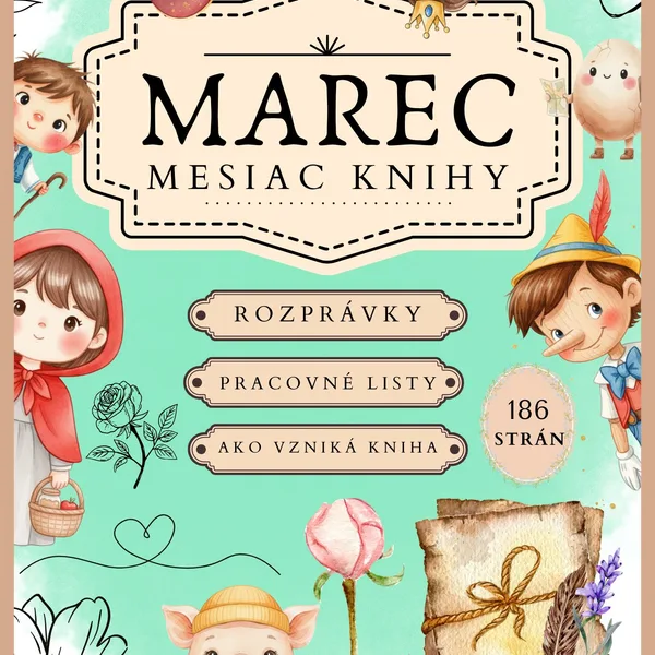 Marec - mesiac knihy