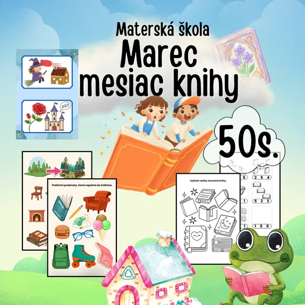 Marec-mesiac knihy MŠ