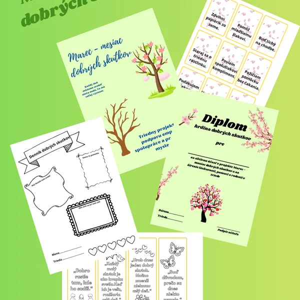 Marec - mesiac dobrých skutkov aktivity