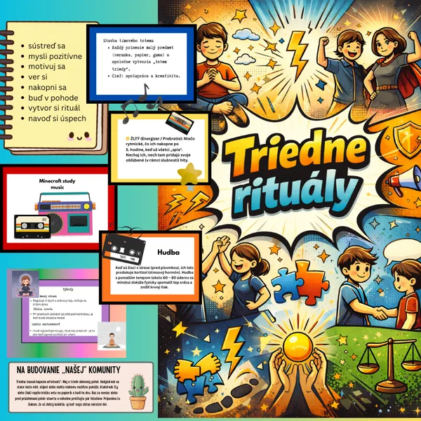 Triedne rituály/ meditácia, stres, ranné kruhy, uvoľnenie, dýchanie, relaxačné techniky