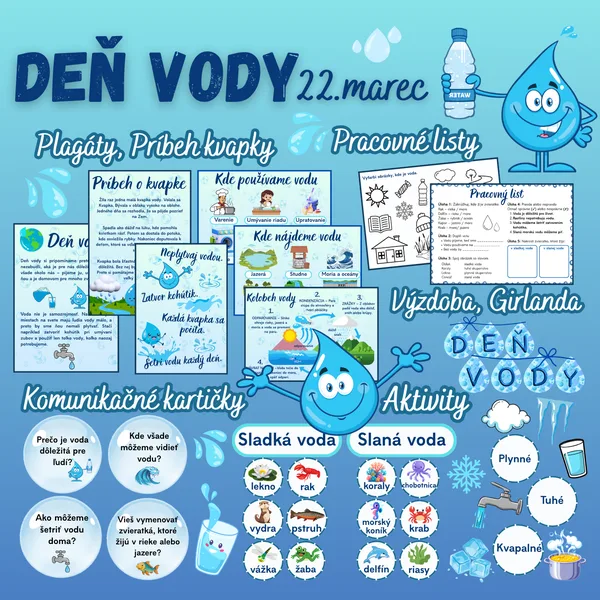 Deň vody, 22.marec - voda a vodstvo