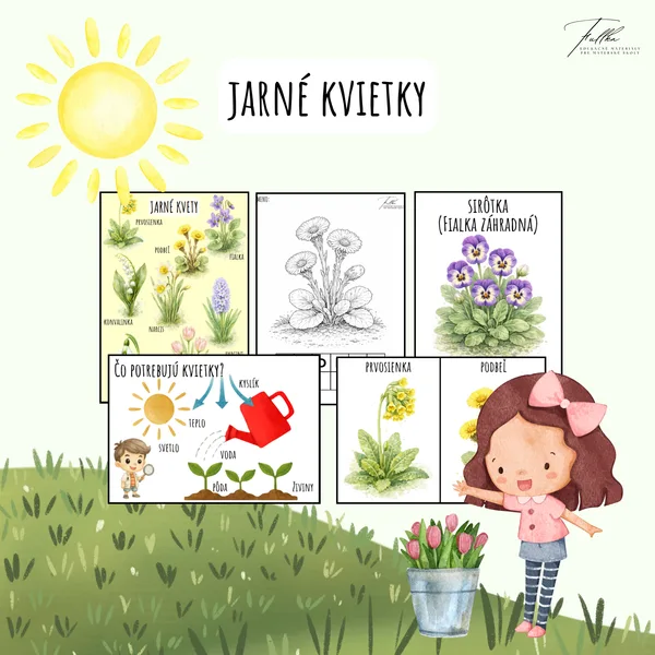 Jarné kvety, jar, ročné obdobia