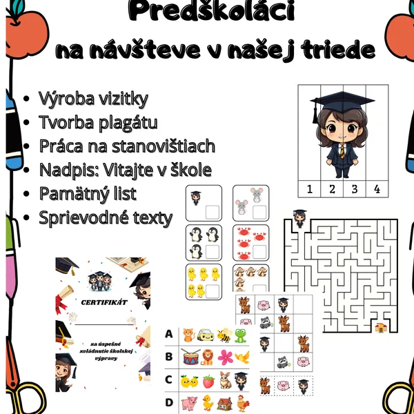 Návšteva predškolákov v našej triede