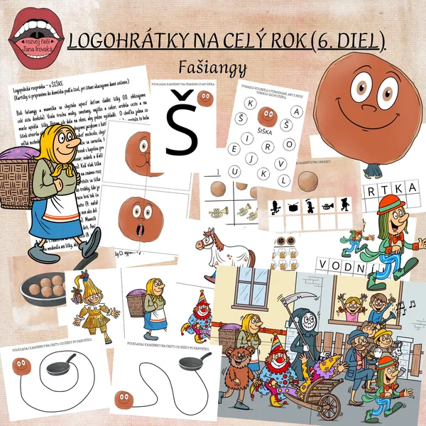 LOGOHRÁTKY NA CELÝ ROK: FAŠIANGY (6.diel)
