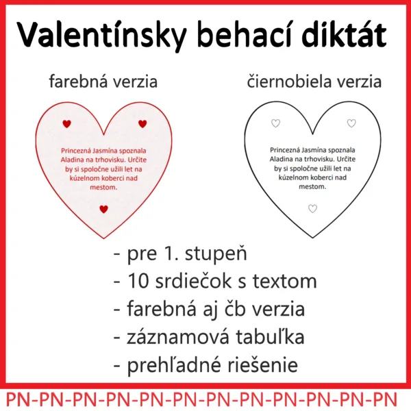Valentínsky behaci diktát
