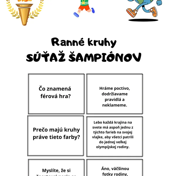 Ranné kruhy - Súťaž šampiónov