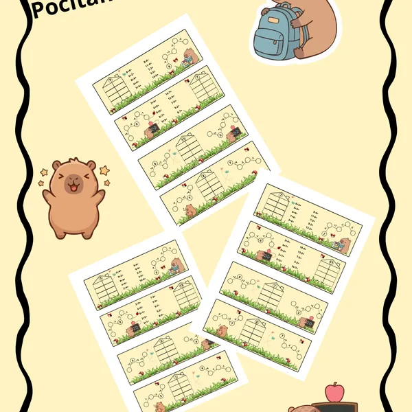 Počítame s capybarou