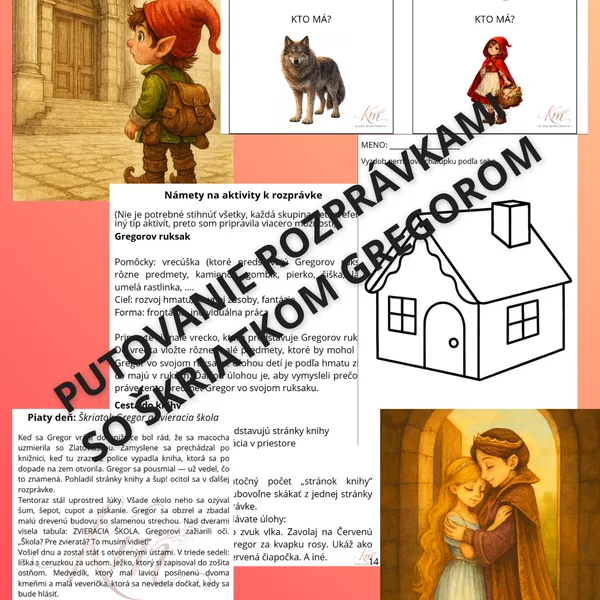 Putovanie rozprávkami so škriatkom Gregorom