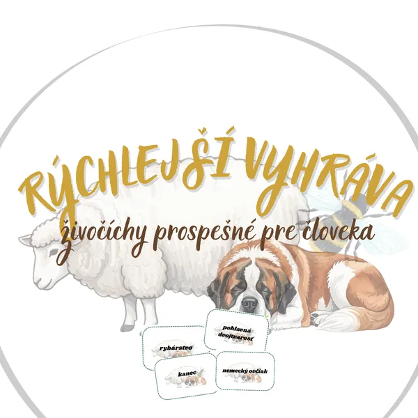 Rýchlejší vyhráva: živočíchy prospešné pre človeka