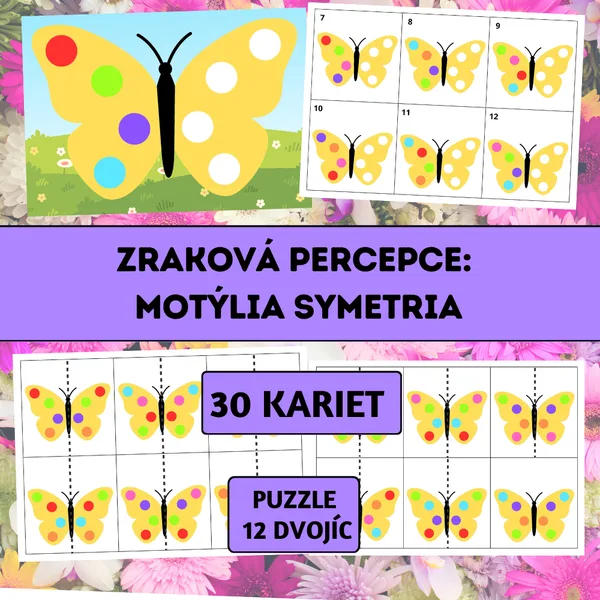 Zraková percepcia: Motýlia symetria