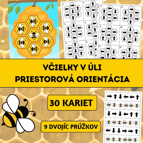 Včielky v úli: priestorová orientácia