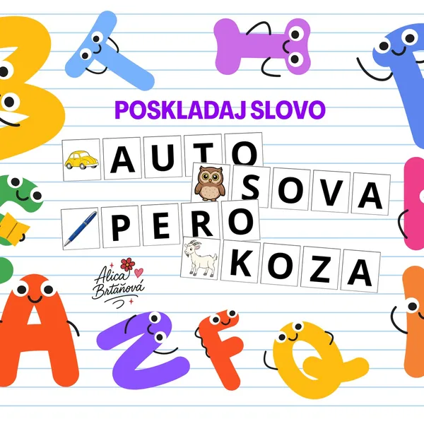 Skladaj slovo 