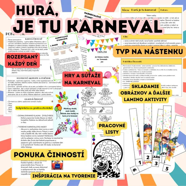 HURÁ JE TU KARNEVAL 