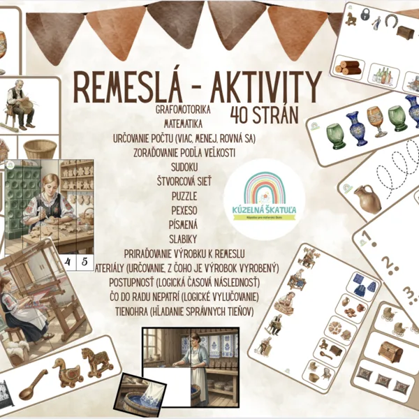 Remeslá – aktivity