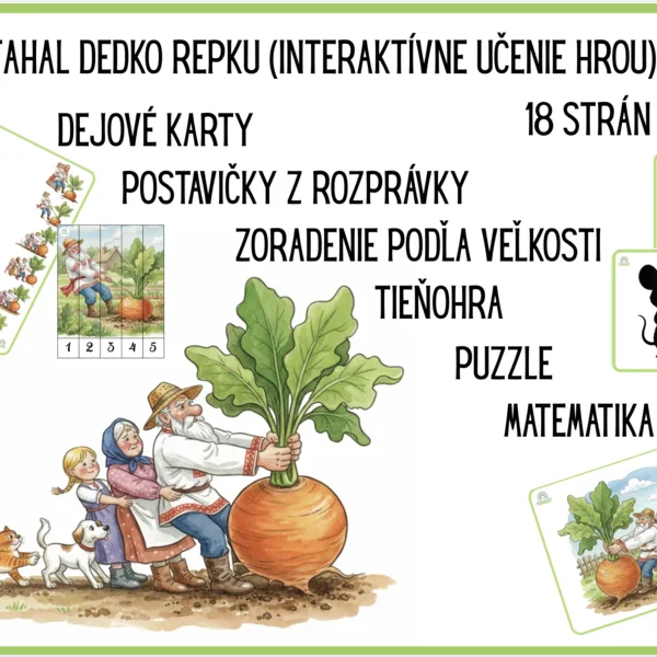 Rozprávkový súbor: Ťahal dedko repku