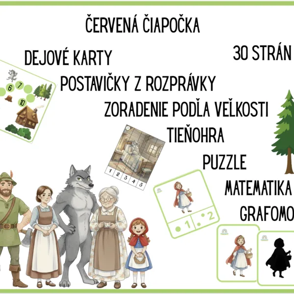 Rozprávkový súbor: Červená Čiapočka