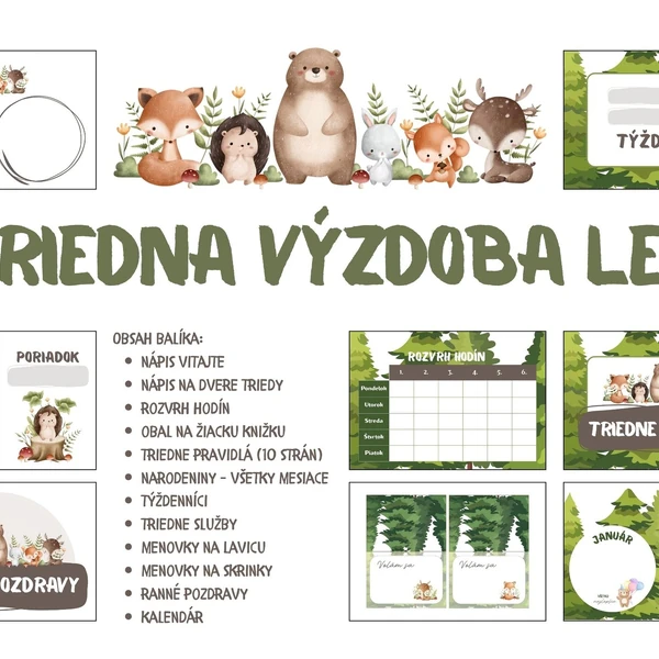 Triedna výzdoba LES