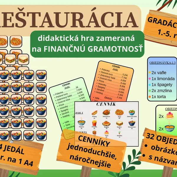 Finančná gramotnosť - reštaurácia