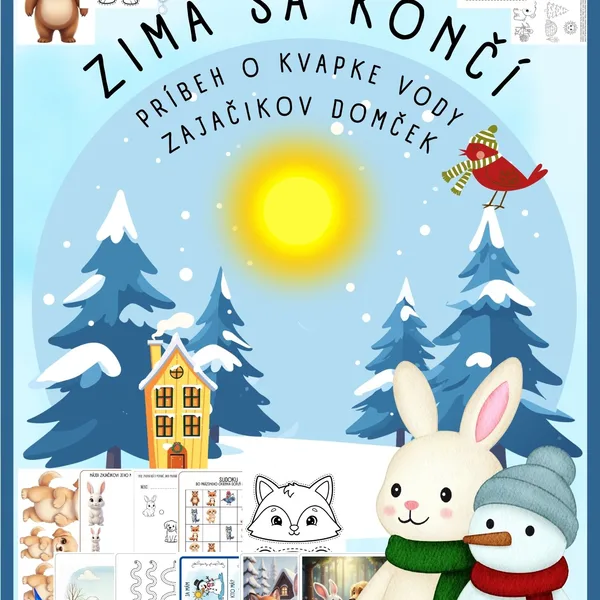 Zima sa končí - Zajačikov domček