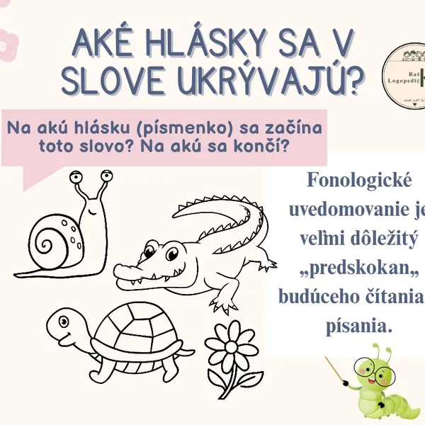 Fonologické uvedomovanie - Začiatočné hlásky