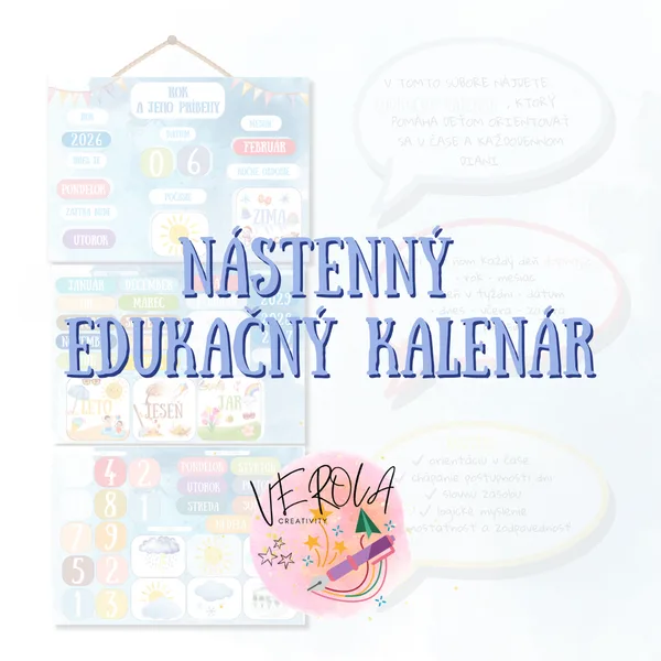 NÁSTENNÝ KALENDÁR - VEROLA
