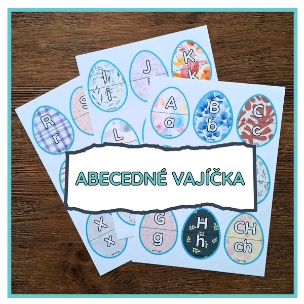 ABECEDNÉ VAJÍČKA
