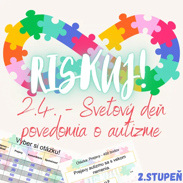 RISKUJ - 2.4. - Svetový deň povedomia o autizme