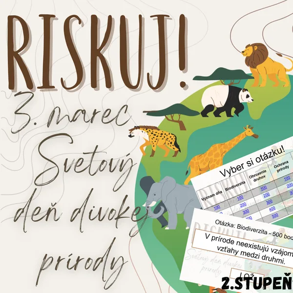RISKUJ! - 3. marec: Svetový deň divokej prírody