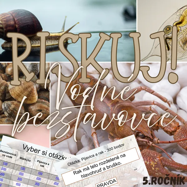 RISKUJ! - Vodné bezstavovce