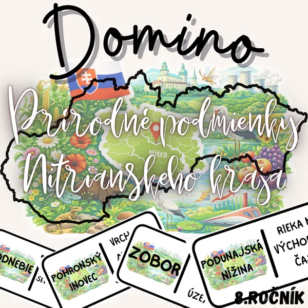 Domino - Prírodné podmienky Nitrianskeho kraja