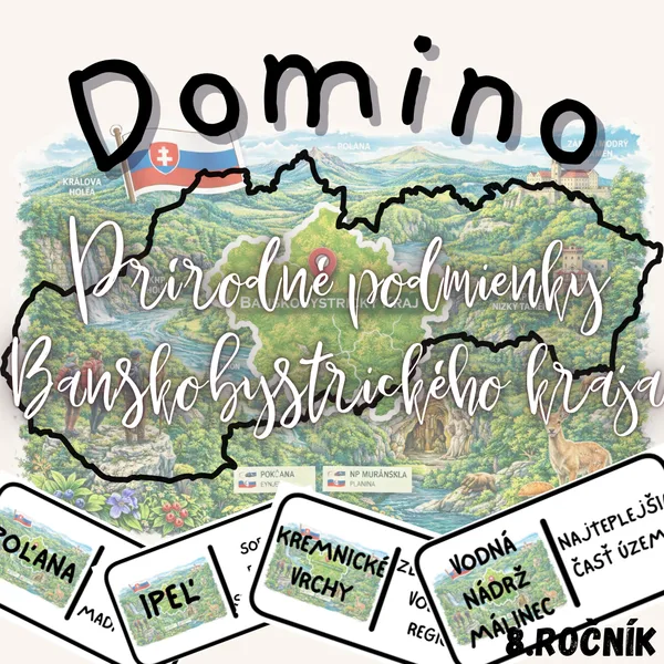 Domino - Prírodné podmienky Banskobystrického kraja